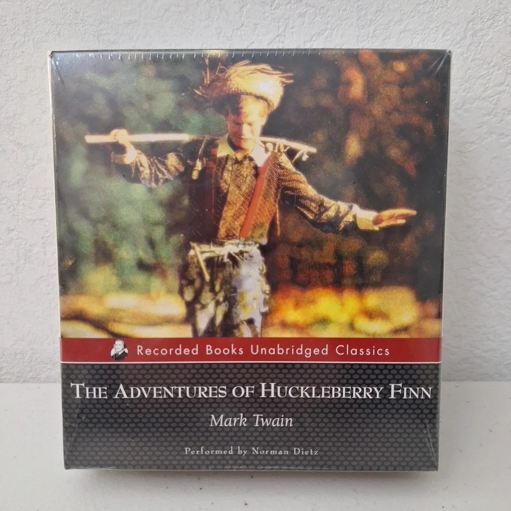 The Adventures of Huckleberry Finn by Mark Twain 2005, Audiobook, Unabridged NEW